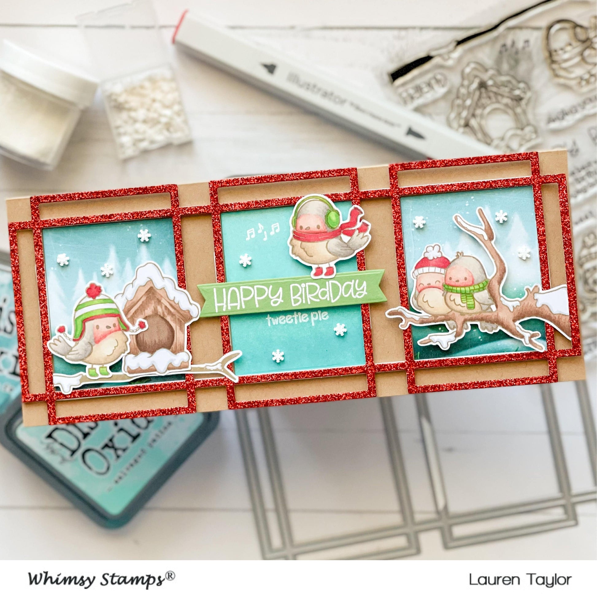 Tweetie Pie Clear Stamps - Whimsy Stamps