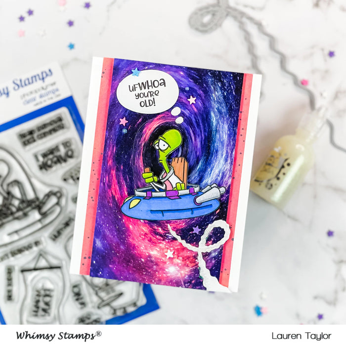 Slimline Paper Pack - Nebula - Whimsy Stamps