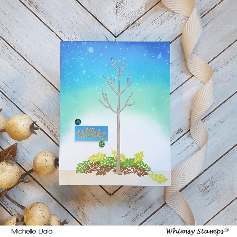 Leaf Layers Clear Stamps - Whimsy Stamps