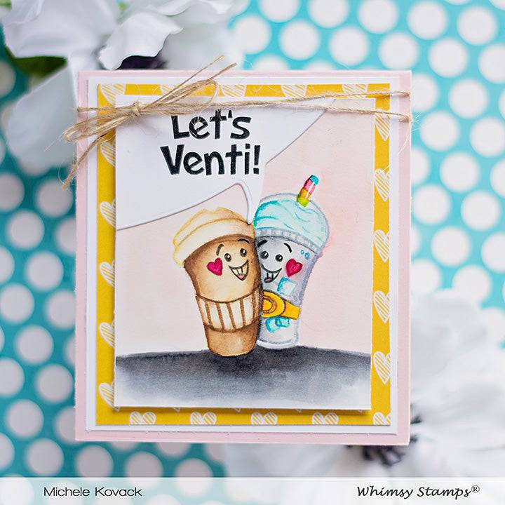 Cool Beans Clear Stamps - Whimsy Stamps