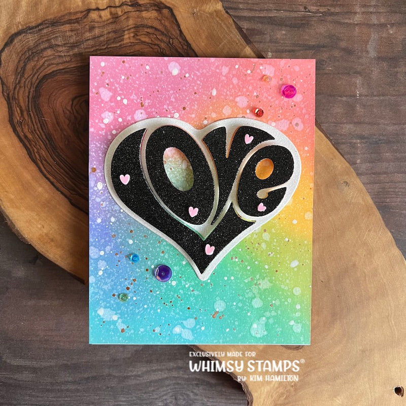 **NEW Love Heart Die - Whimsy Stamps