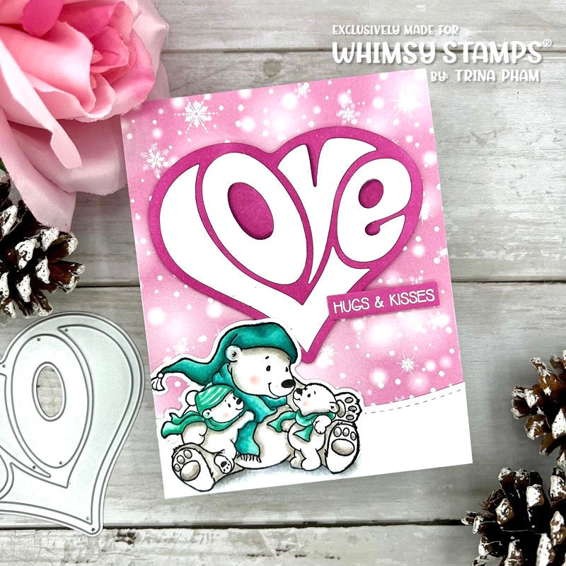 **NEW Love Heart Die - Whimsy Stamps