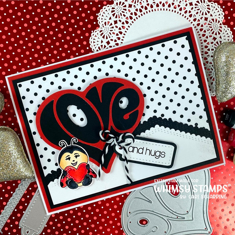 **NEW Love Heart Die - Whimsy Stamps