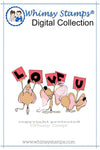 Love U Mice - Whimsy Stamps