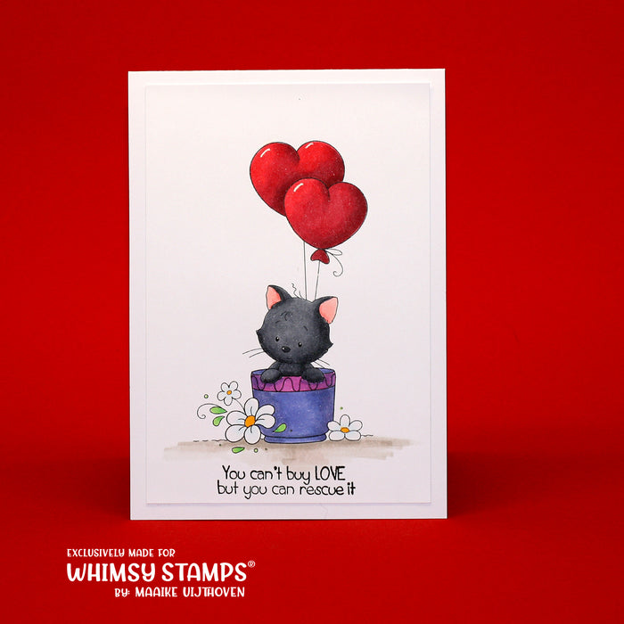 Sweet Kitties - Digital Stamp - Whimsy Stamps