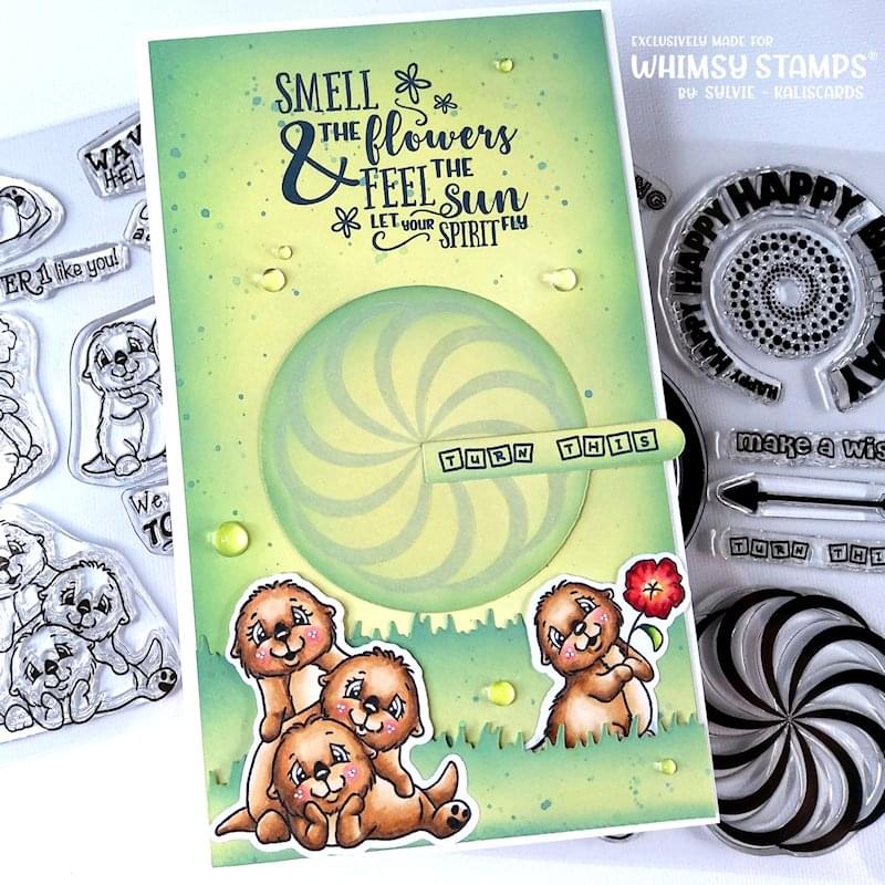 **NEW Magic Wheel Clear Stamps - Whimsy Stamps