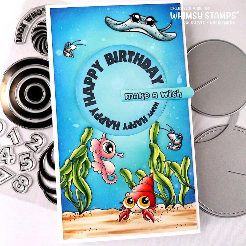**NEW Magic Wheel Clear Stamps - Whimsy Stamps