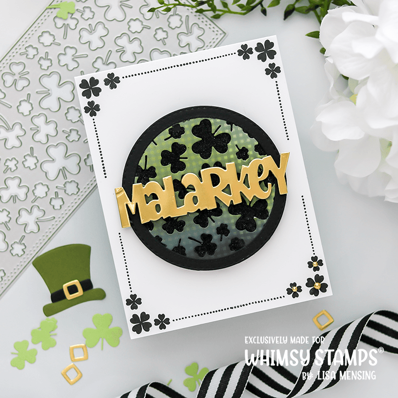 **NEW Malarkey Word Die Set - Whimsy Stamps