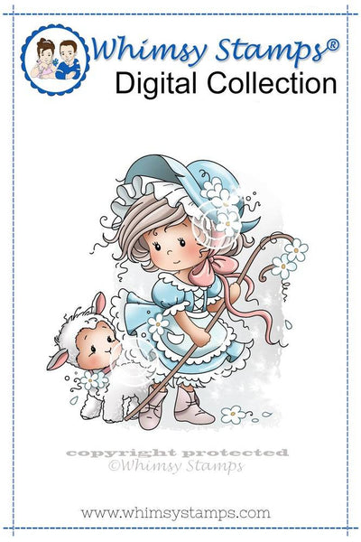 Mary - Digital Stamp - Whimsy Stamps