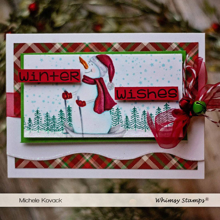 Magical Winter Clear Stamps - Whimsy Stamps
