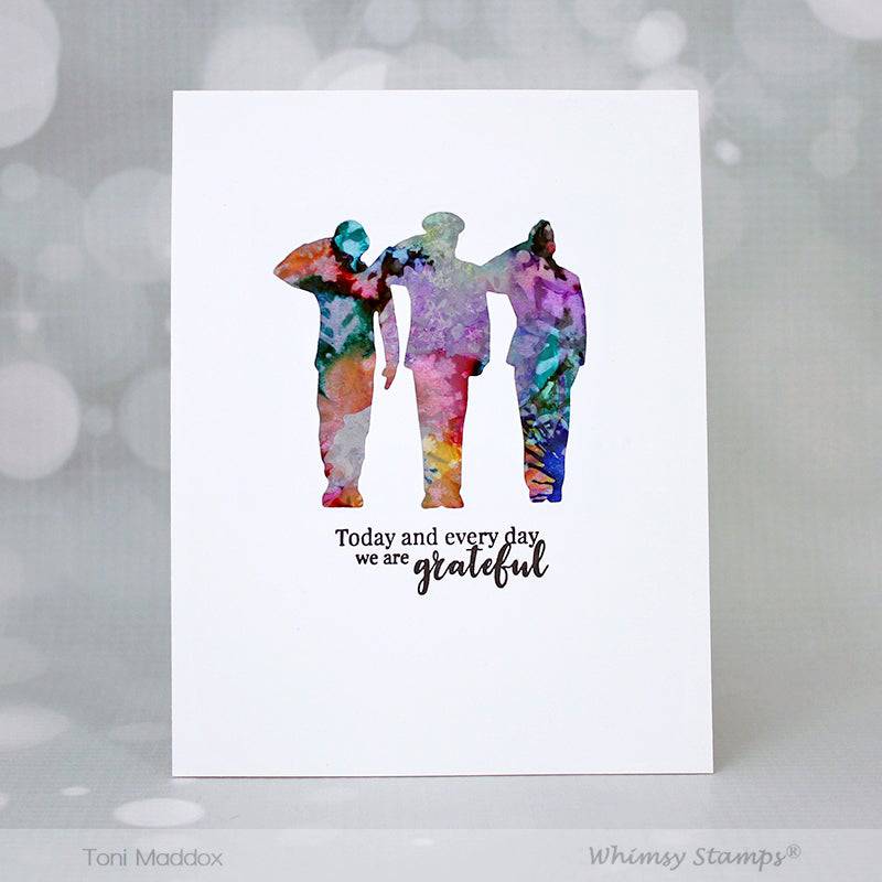 Military Die Set - Whimsy Stamps
