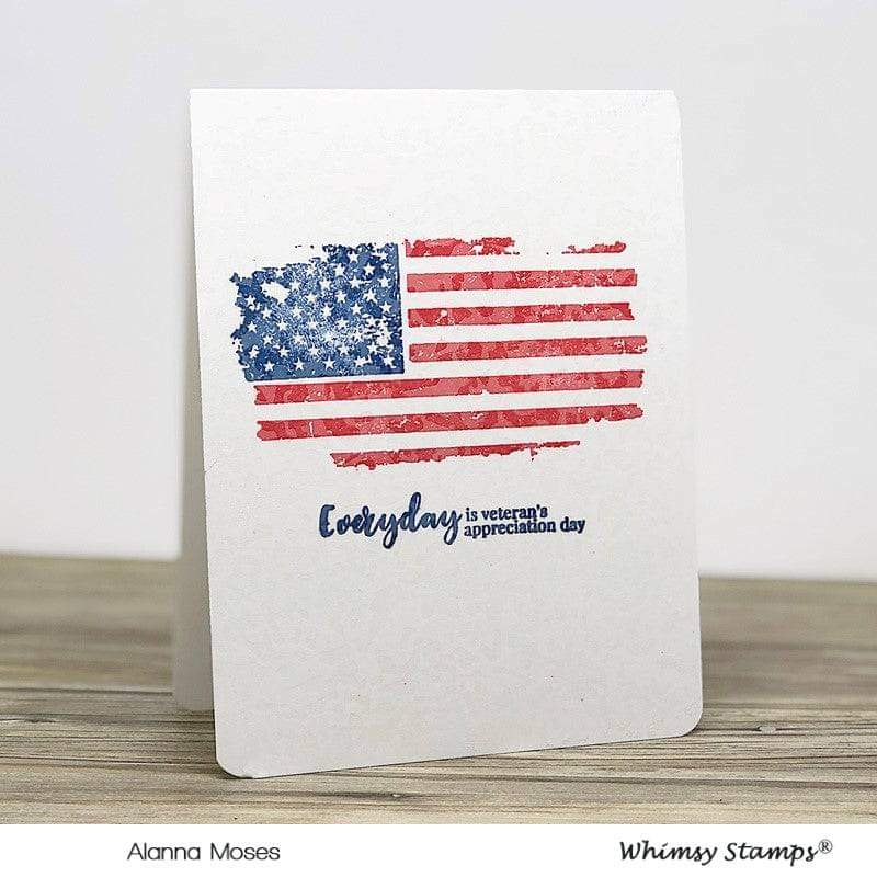 Military Heroes Clear Stamps - Whimsy Stamps