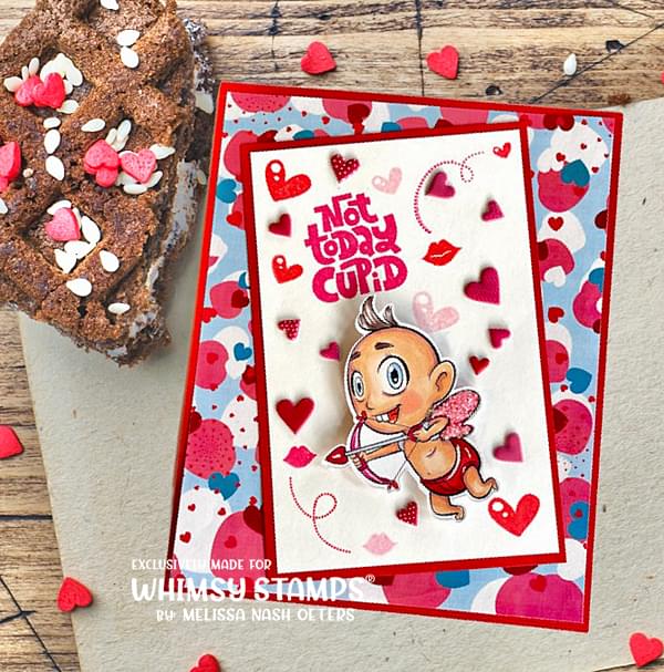 Mini Cupid - Digital Stamp - Whimsy Stamps