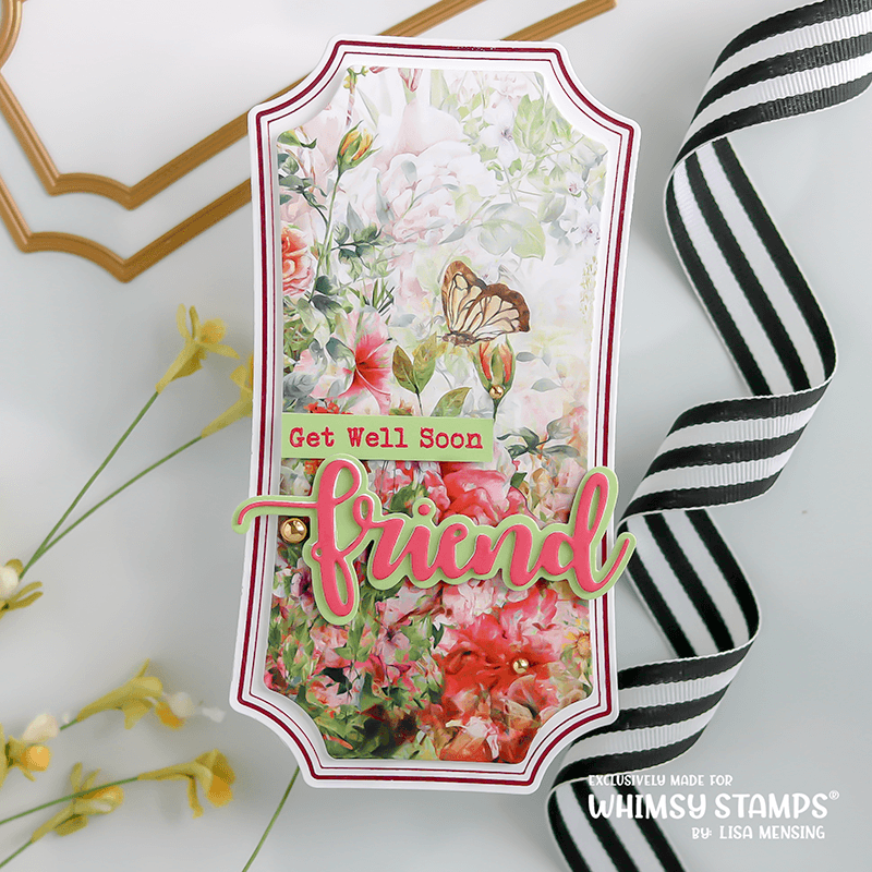 **NEW Mini Slim Notched Die Set - Whimsy Stamps