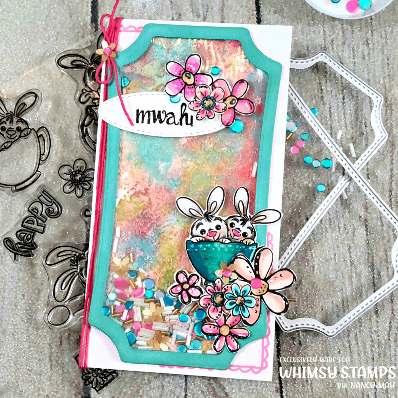 **NEW Mini Slim Notched Die Set - Whimsy Stamps