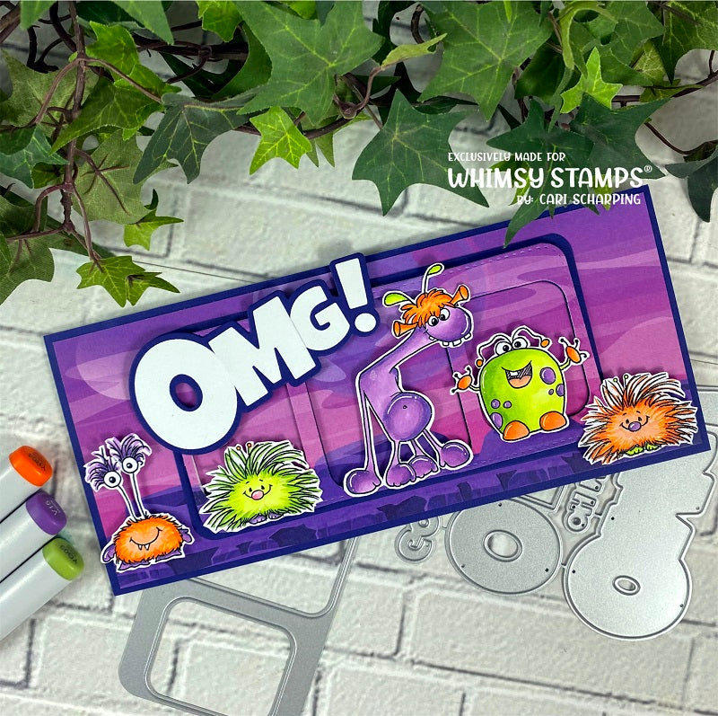 **NEW Mini Slim Pickens 1 Die - Whimsy Stamps