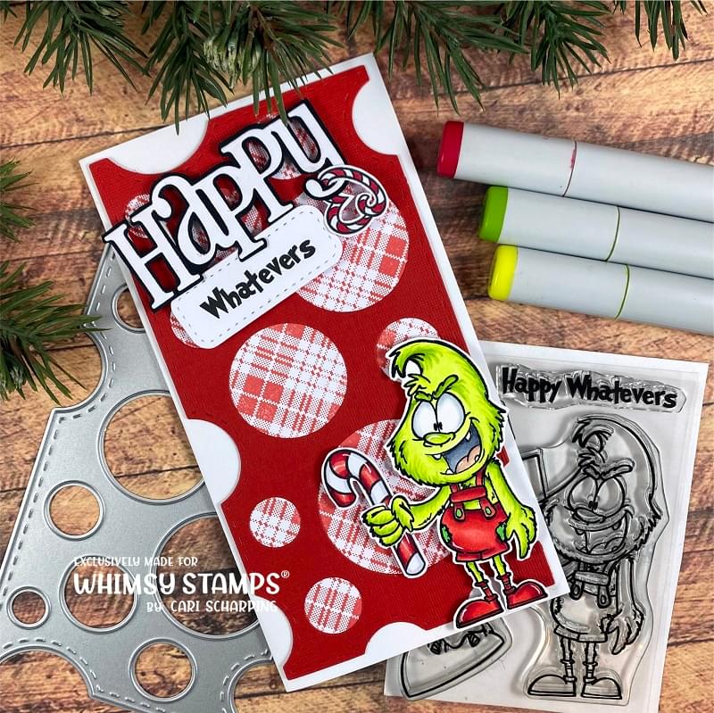 **NEW Mini Slim Swiss Dots Die - Whimsy Stamps