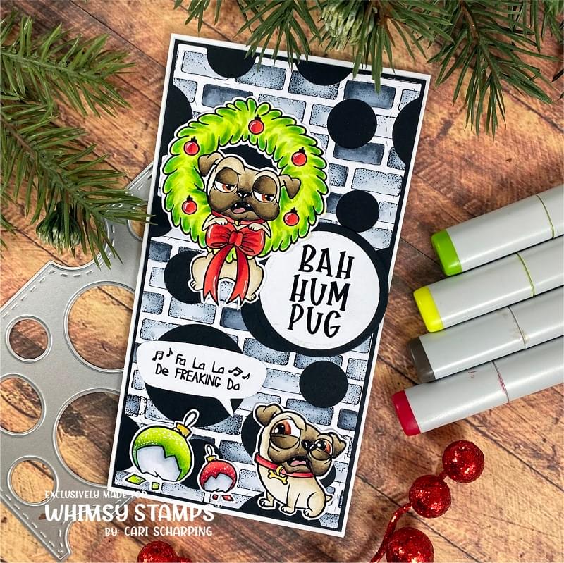 **NEW Mini Slim Swiss Dots Die - Whimsy Stamps