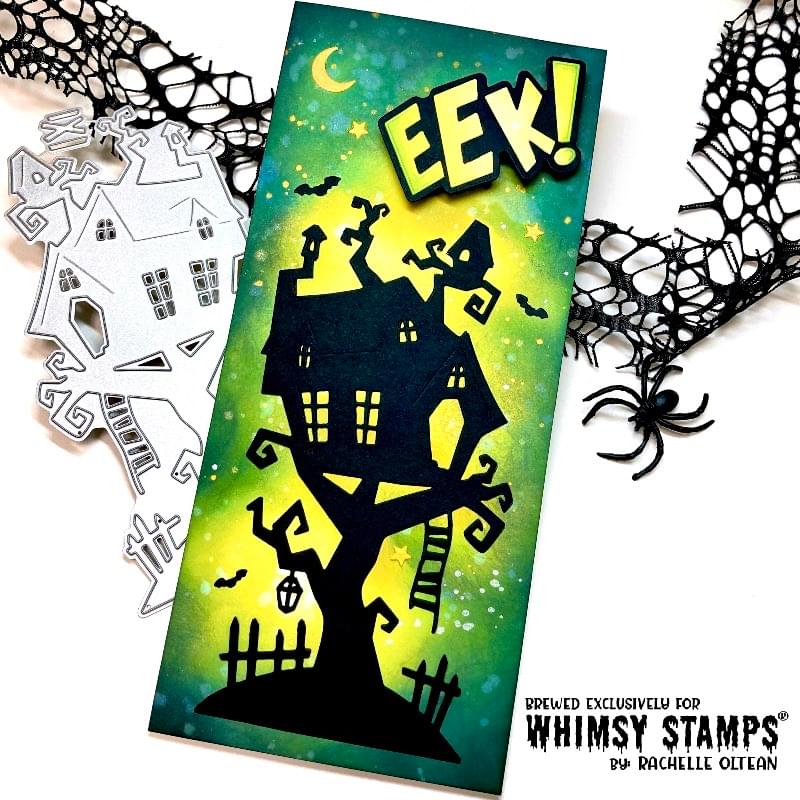**NEW Mini Slim Tree House Die Set - Whimsy Stamps
