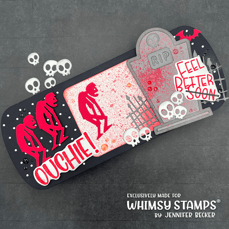 Monster Parade Die Set - Whimsy Stamps