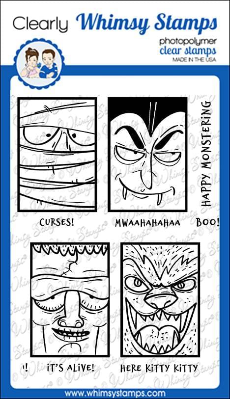 Monster Close Ups Stamps Monster Close Ups Stamps
