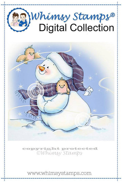 N'ice Friends 2 - digital stamp - Whimsy Stamps