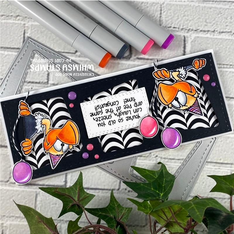 **NEW Old Buzzard Clear Stamps - Whimsy Stamps