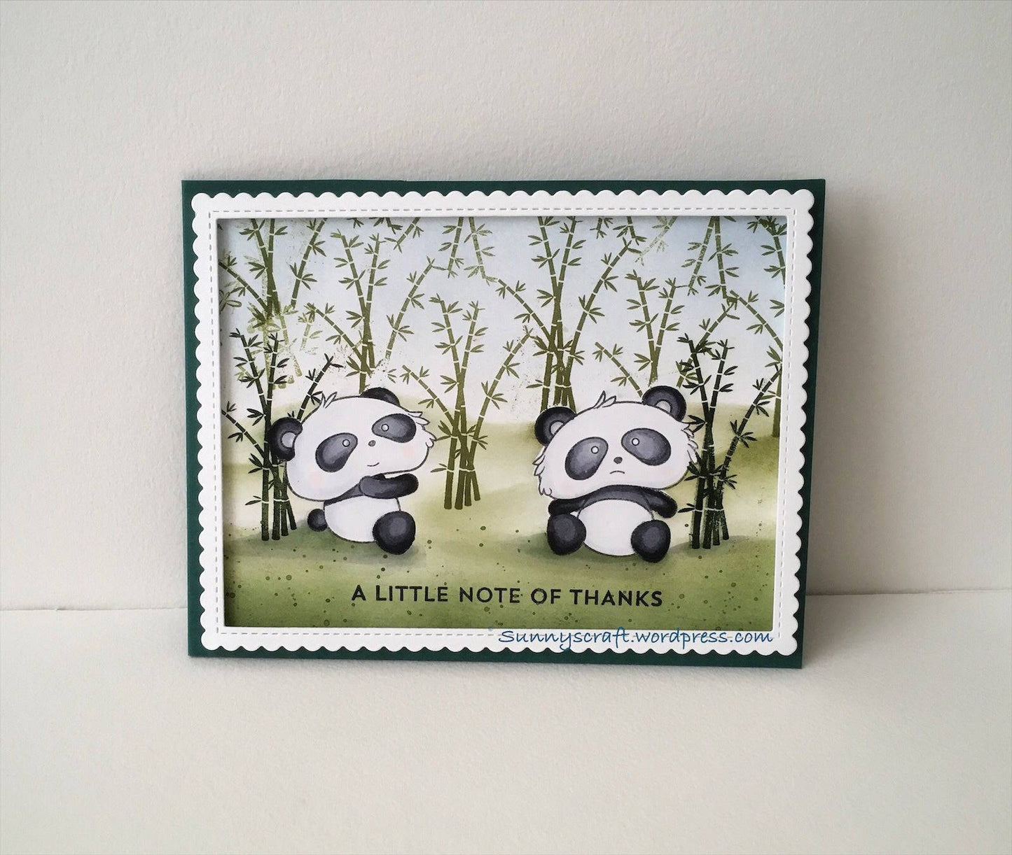 Panda Butt Clear Stamps - Whimsy Stamps