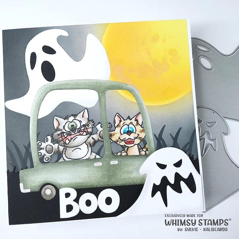 **NEW Peeking Ghosts Die Set - Whimsy Stamps