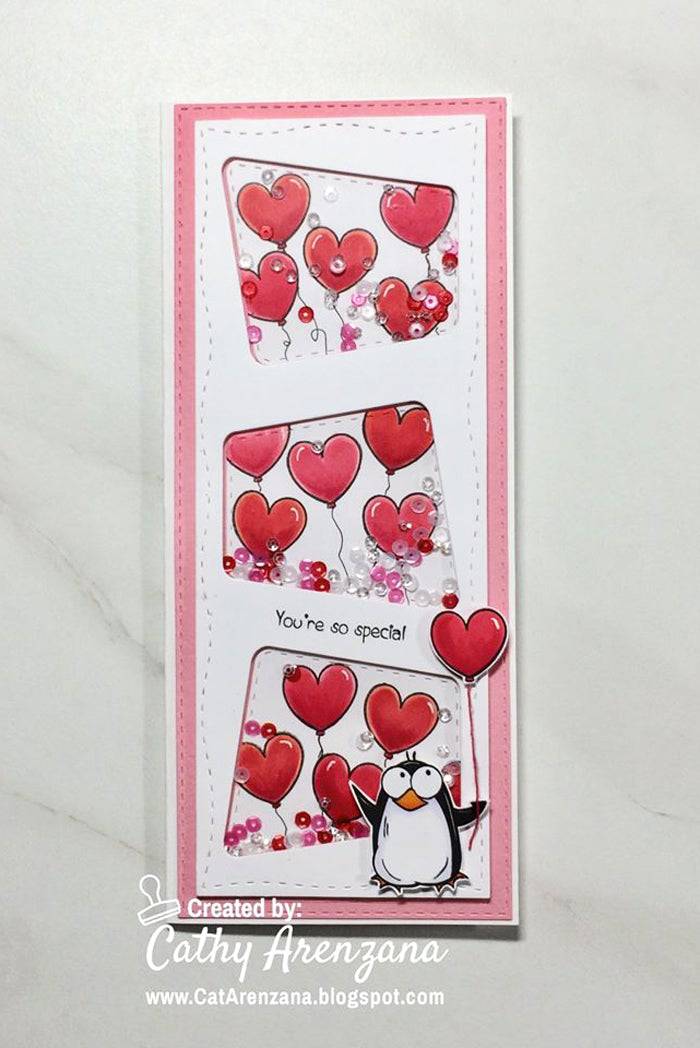 Penguin Poop Clear Stamps - Whimsy Stamps
