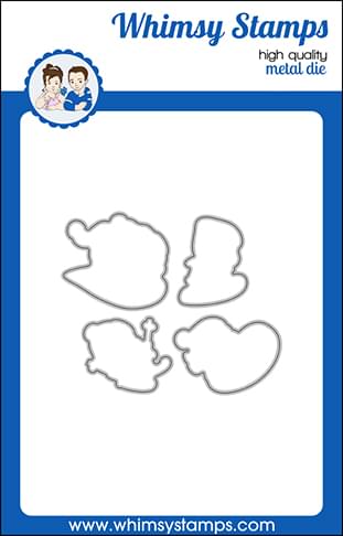 **NEW Penguin Snow Days Outlines Die Set - Whimsy Stamps