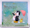 Penguin's Rainy Day - Digital Stamp - Whimsy Stamps