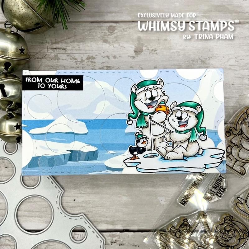 **NEW Polar Opposites Clear Stamps - Whimsy Stamps
