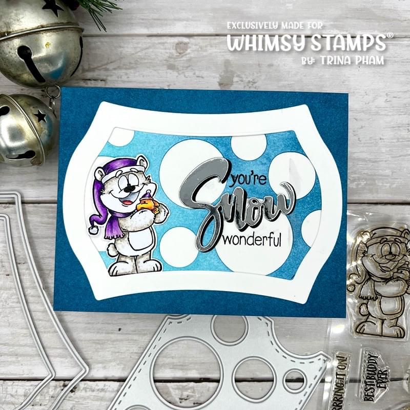 **NEW Polar Opposites Clear Stamps - Whimsy Stamps