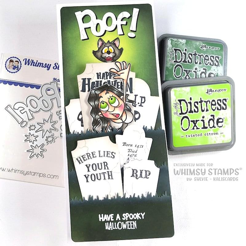 **NEW Poof! Word Die Set - Whimsy Stamps