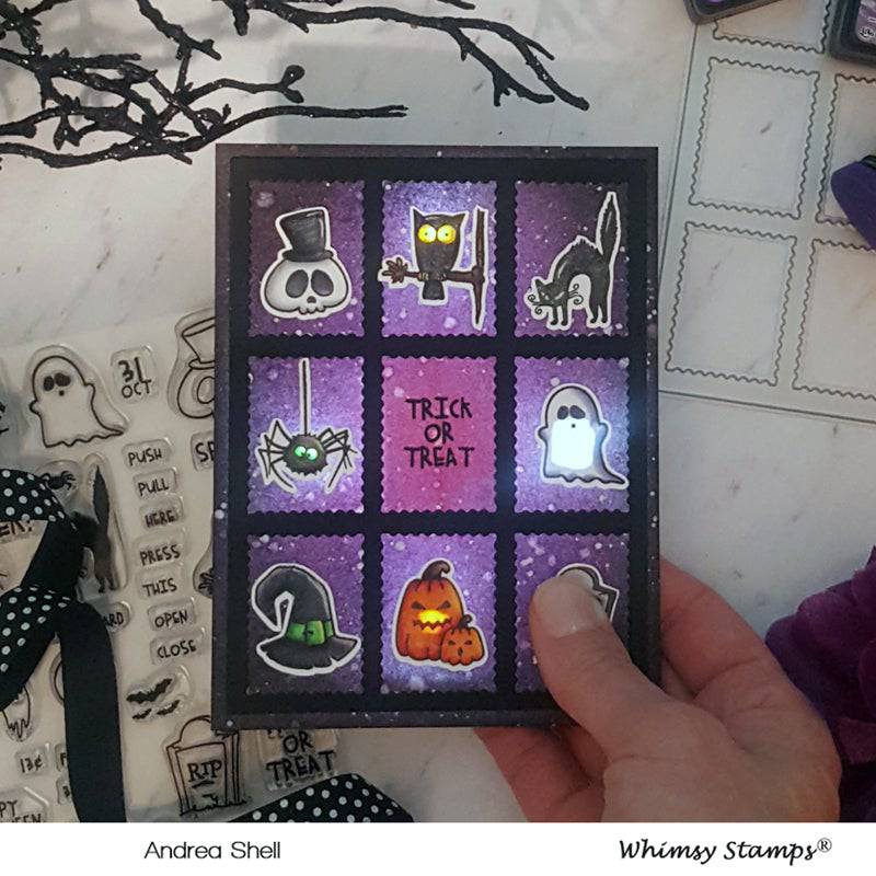 Postage Window A2 Die - Whimsy Stamps