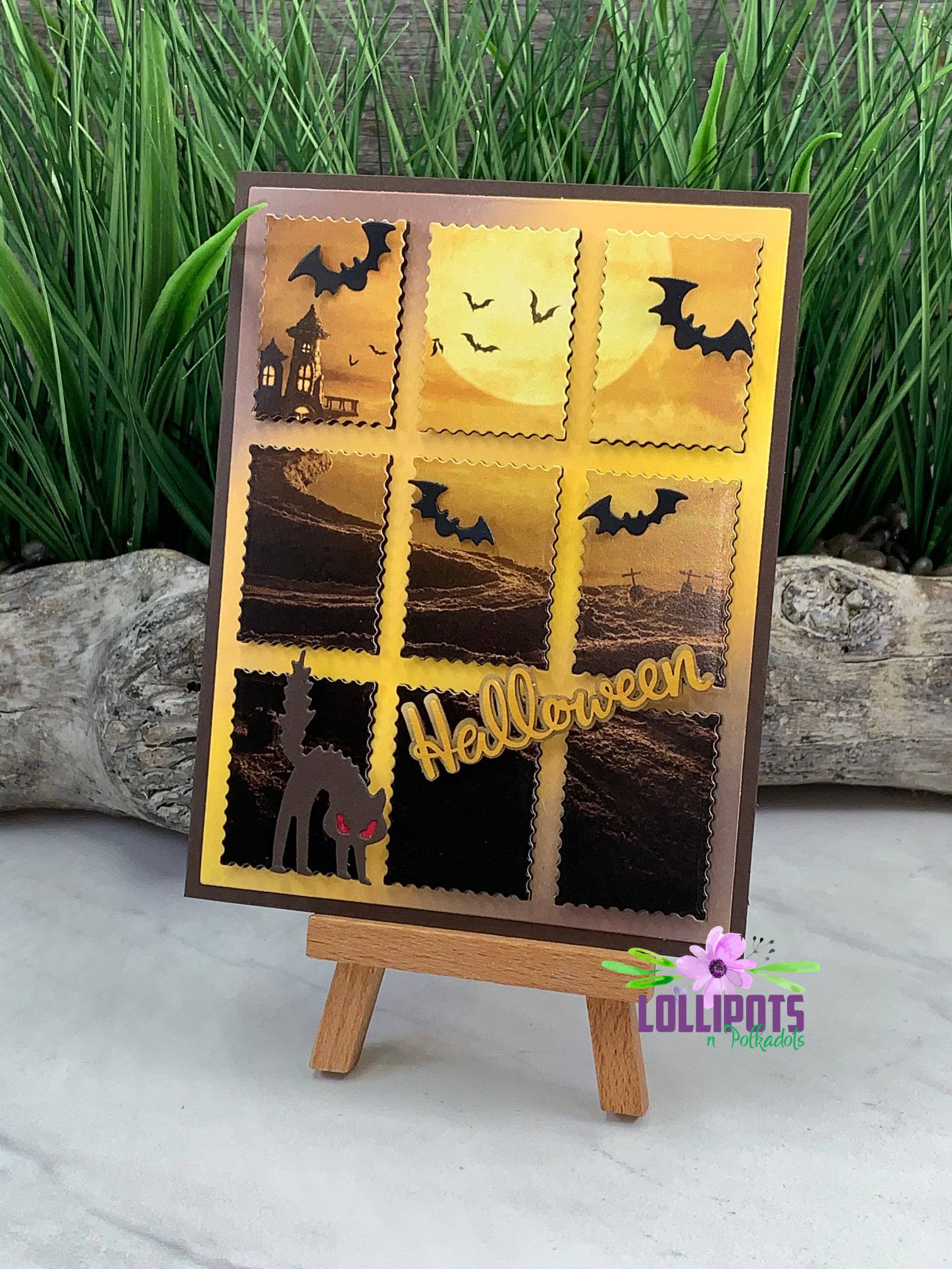 Postage Window A2 Die - Whimsy Stamps