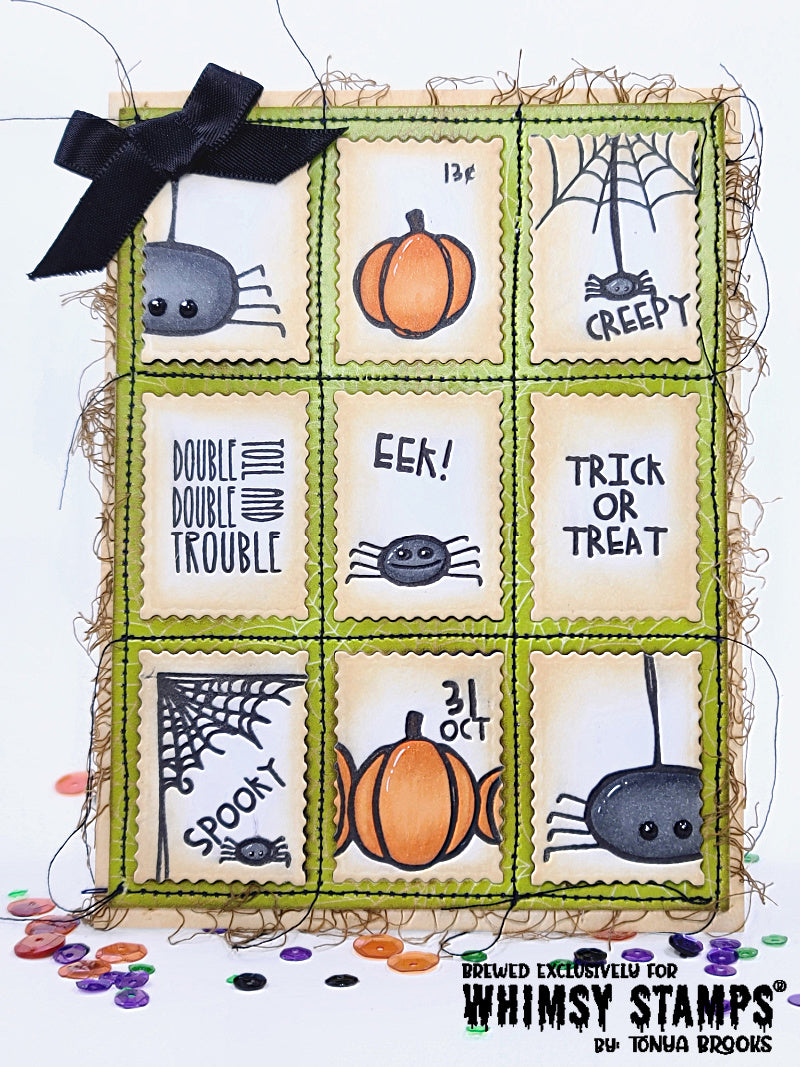 Postage Window A2 Die - Whimsy Stamps