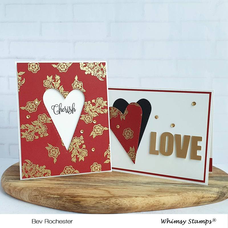 Primitive Shaker Shapes Die Set - Whimsy Stamps