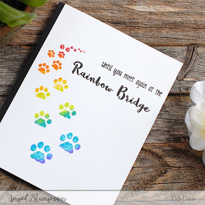 Furever in Our Hearts Clear Stamps - Whimsy Stamps