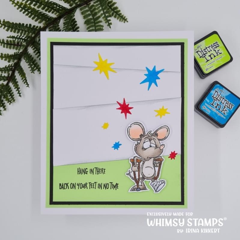 **NEW Rats You're Sick Clear Stamps - Whimsy Stamps