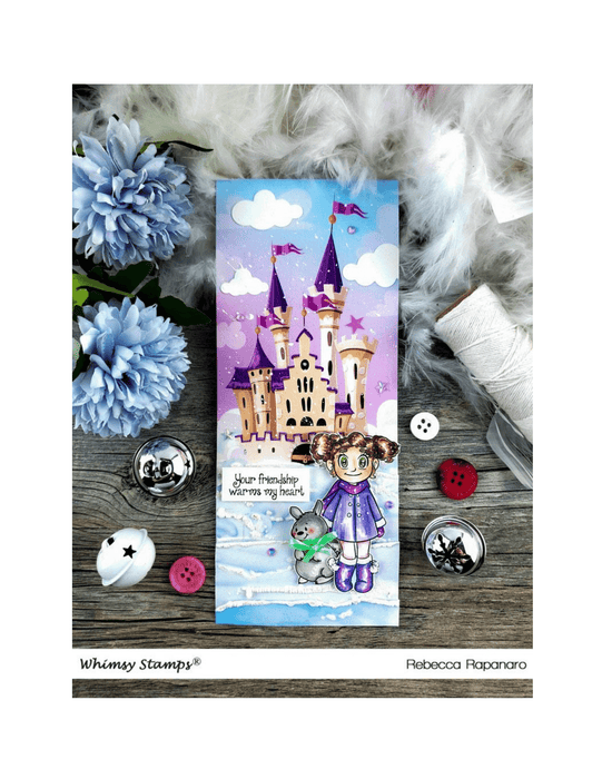 Slimline Paper Pack - Enchanted Kingdom - Whimsy Stamps