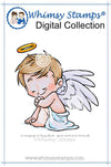 Angel Clove - Digital Stamp - Whimsy Stamps