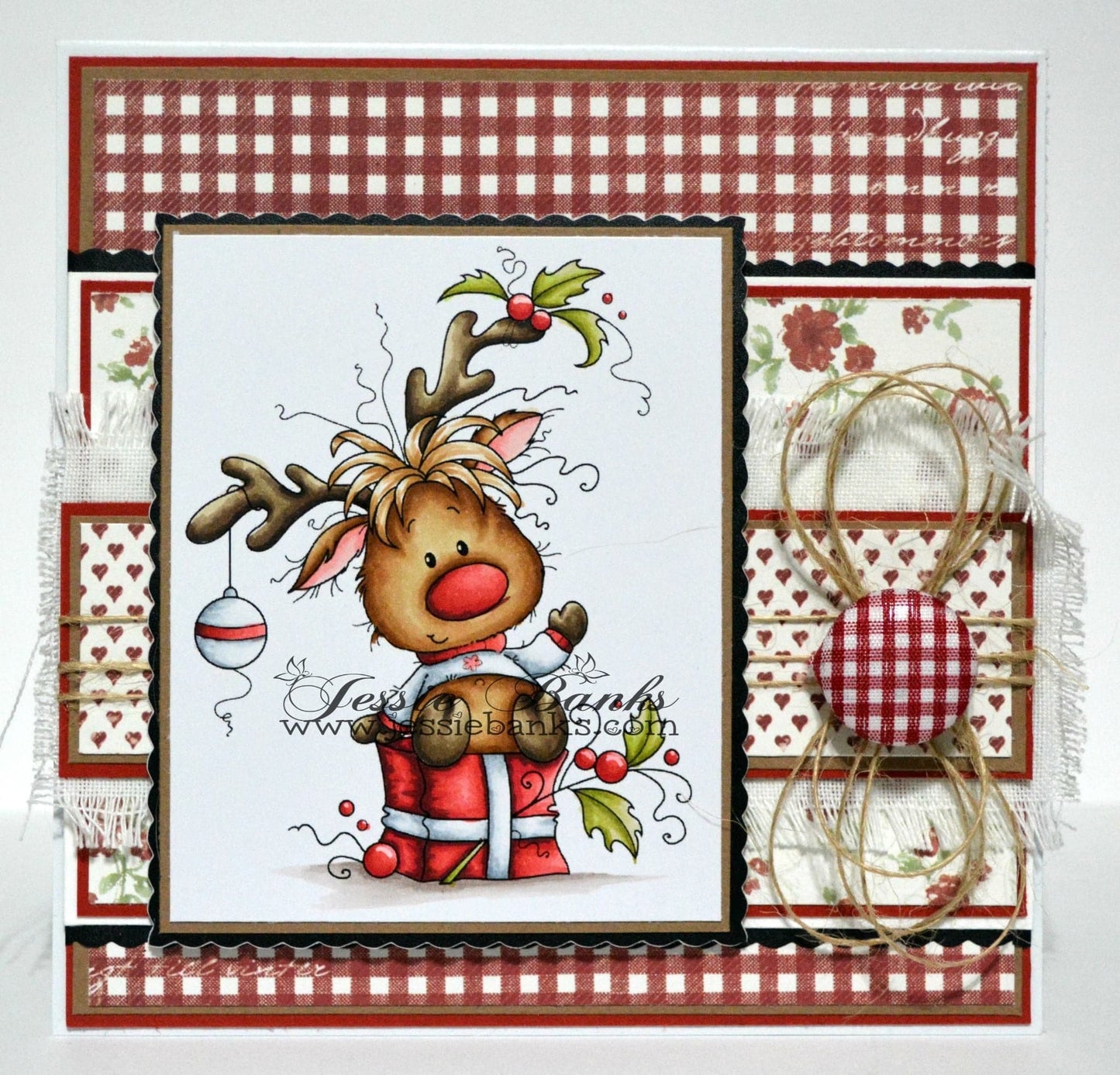 Rudolph - Digital Stamp - Whimsy Stamps