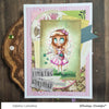 Flower Girl Ivy - Digital Stamp - Whimsy Stamps