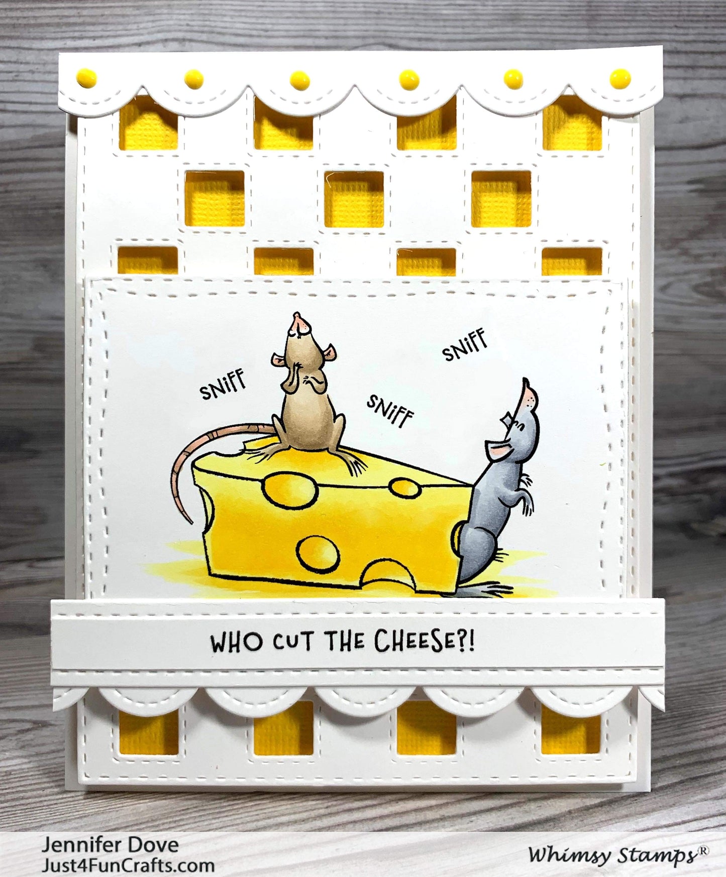 Say Cheese Clear Stamps - Whimsy Stamps