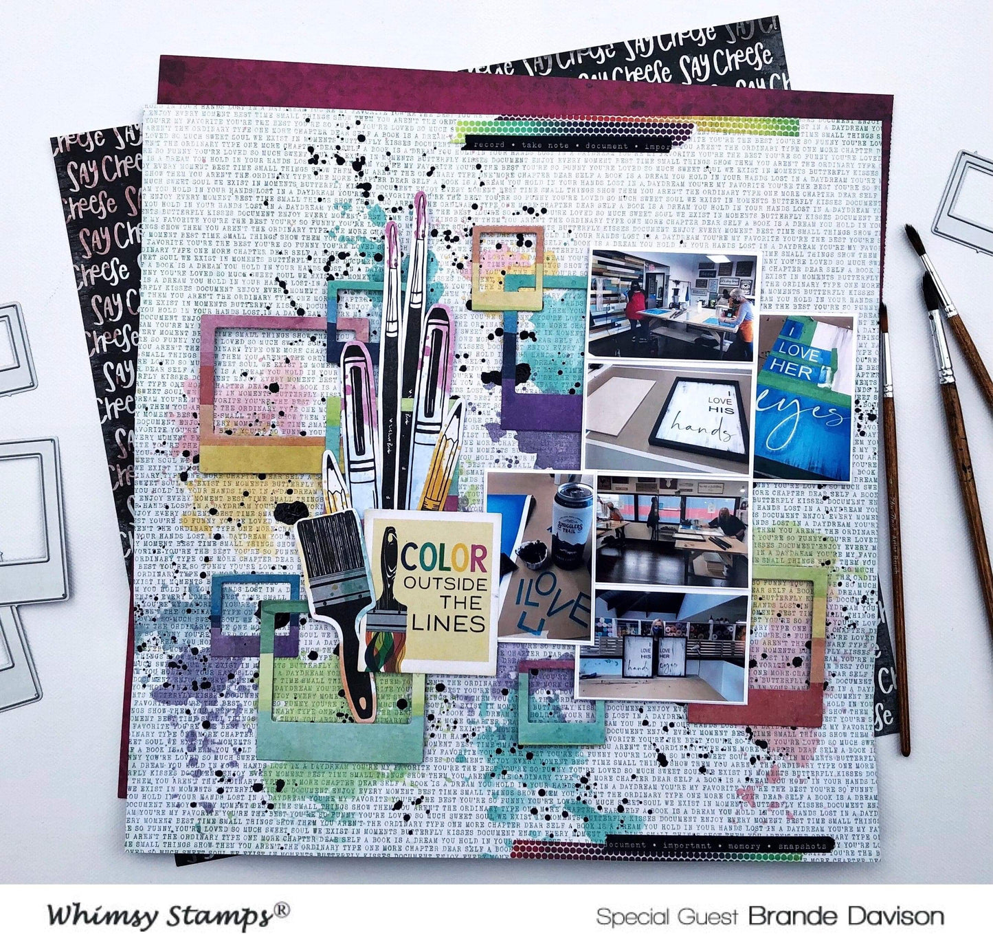 Selfie Die Set - Whimsy Stamps