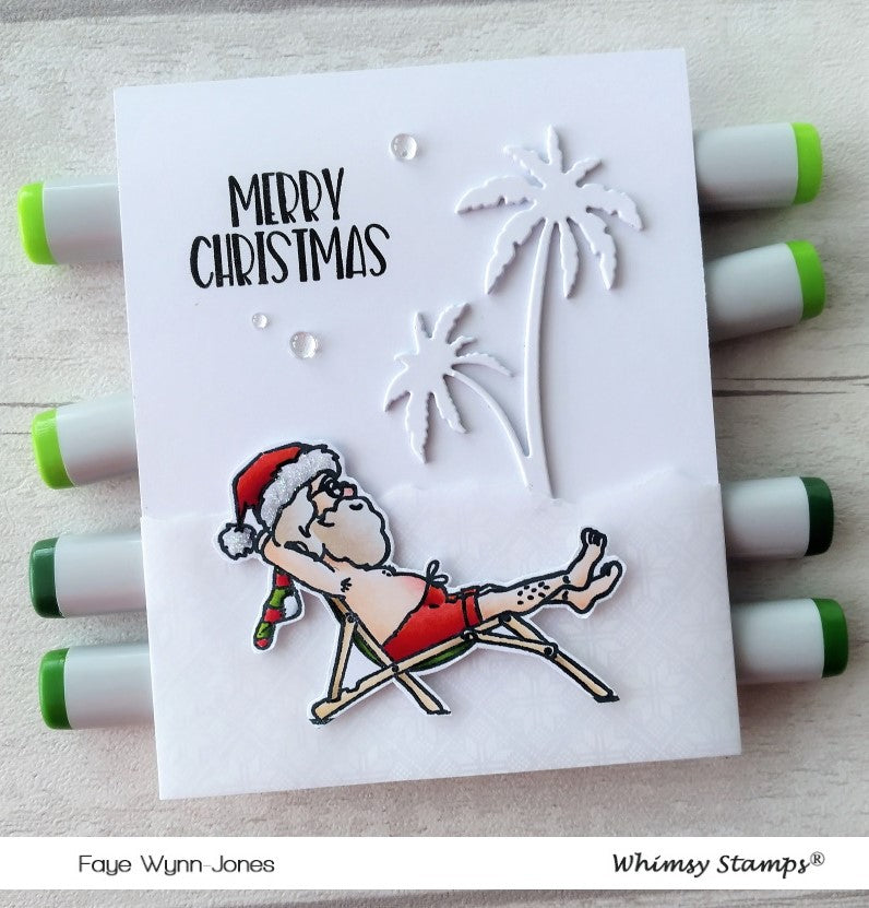 *NEW Sentiment Assortment - Merry Christmas Clear Stamps - Whimsy Stamps