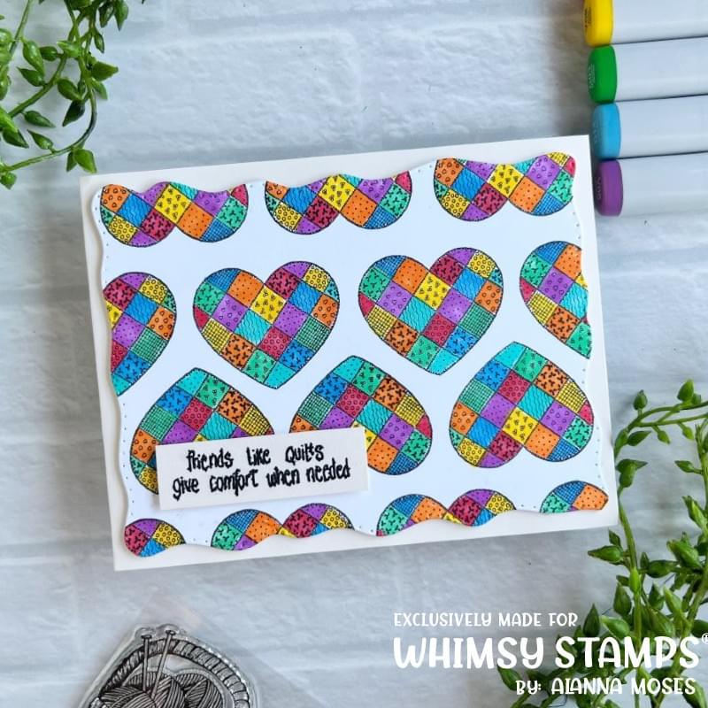 **NEW Sew You Clear Stamps - Whimsy Stamps