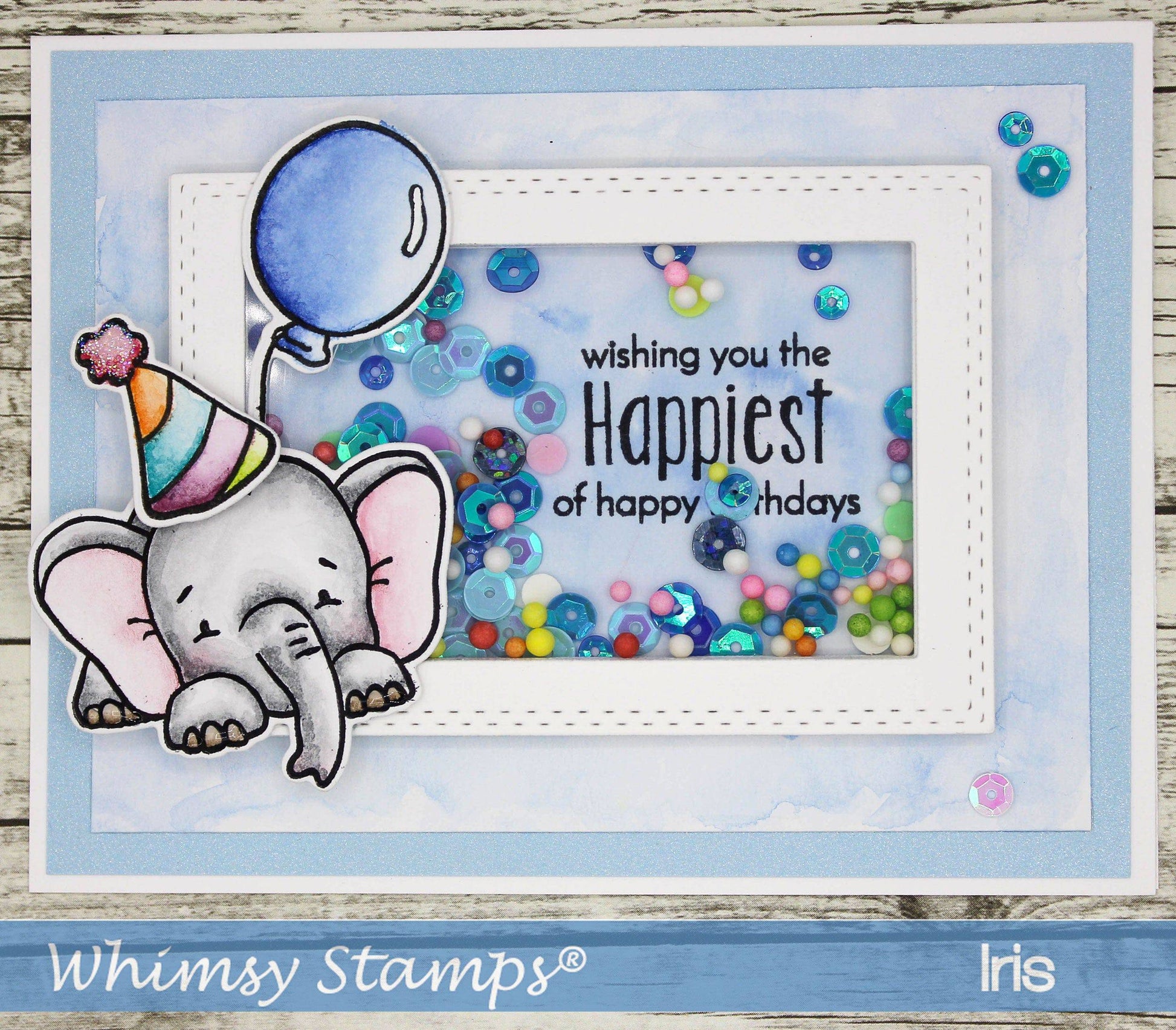 Shaker Maker Rectangle Die Set - Whimsy Stamps